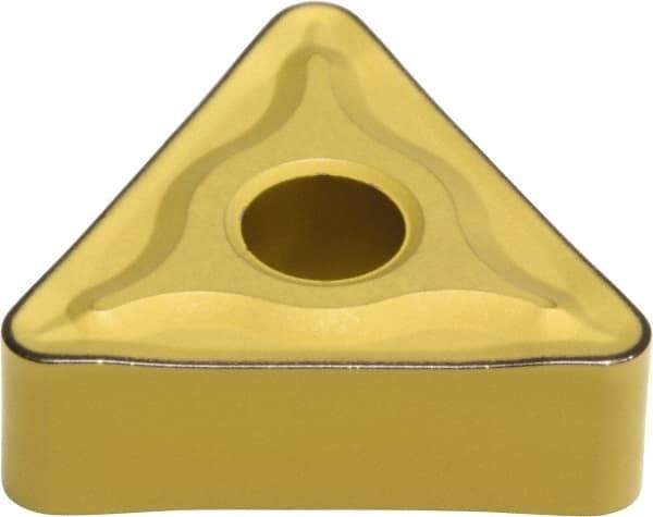 Sumitomo - TNMG433 EMX Grade AC830P Carbide Turning Insert - Al2O3 Finish, 60° Triangle, 1/2" Inscr Circle, 3/16" Thick, 3/64" Corner Radius - Benchmark Tooling