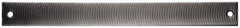 PFERD - 12" Long, Second Cut, Flat American-Pattern File - Curved Cut, 0.38" Overall Thickness, Flexible - Benchmark Tooling