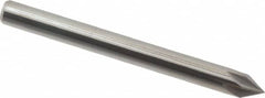 Keo - 3/16" Head Diam, 3/16" Shank Diam, 6 Flute 60° Solid Carbide Countersink - Benchmark Tooling