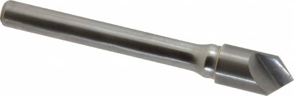 Keo - 3/8" Head Diam, 1/4" Shank Diam, 1 Flute 90° Solid Carbide Countersink - Benchmark Tooling
