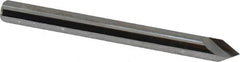 Keo - 3/16" Head Diam, 3/16" Shank Diam, 1 Flute 60° Solid Carbide Countersink - Benchmark Tooling