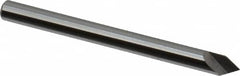 Keo - 1/8" Head Diam, 1/8" Shank Diam, 1 Flute 60° Solid Carbide Countersink - Benchmark Tooling