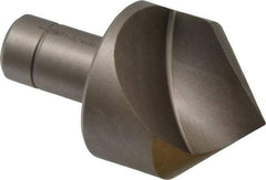 Keo - 1-3/4" Head Diam, 3/4" Shank Diam, 1 Flute 90° Cobalt Countersink - Bright Finish, 3-1/2" OAL, Single End - Benchmark Tooling