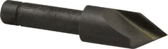 Keo - 3/8" Head Diam, 1/4" Shank Diam, 1 Flute 60° Cobalt Countersink - Benchmark Tooling