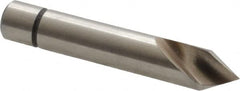 Keo - 1/4" Head Diam, 1/4" Shank Diam, 1 Flute 60° Cobalt Countersink - Benchmark Tooling