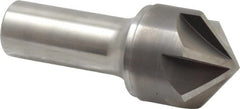 Keo - 1-1/4" Head Diam, 3/4" Shank Diam, 6 Flute 100° Solid Carbide Countersink - Benchmark Tooling