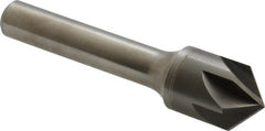 Keo - 5/8" Head Diam, 3/8" Shank Diam, 6 Flute 100° Solid Carbide Countersink - Benchmark Tooling