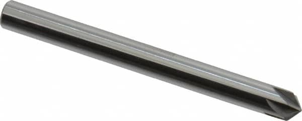 Keo - 3/16" Head Diam, 3/16" Shank Diam, 6 Flute 100° Solid Carbide Countersink - Benchmark Tooling