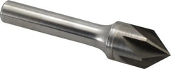 Keo - 5/8" Head Diam, 3/8" Shank Diam, 6 Flute 82° Solid Carbide Countersink - Exact Industrial Supply