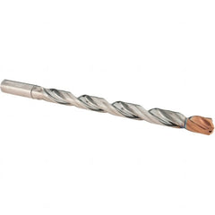Walter-Titex - 5/8" 140° Spiral Flute Solid Carbide Taper Length Drill Bit - Benchmark Tooling