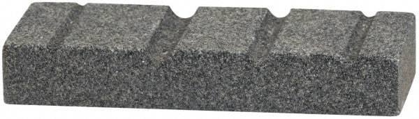 Tru-Maxx - 66 Grit Silicon Carbide Rectangular Dressing Stick - 4 x 9/16 x 1-3/8, Coarse Grade, Vitrified Bond - Benchmark Tooling