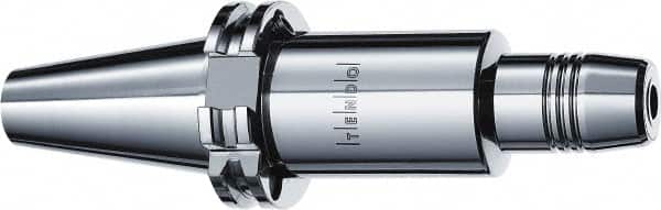 Schunk - CAT50 Taper Shank, 1-1/4" Hole Diam, Hydraulic Tool Holder/Chuck - 64mm Nose Diam, 152.4mm Projection, 51.9mm Clamp Depth, 25,000 RPM, Through Coolant - Exact Industrial Supply