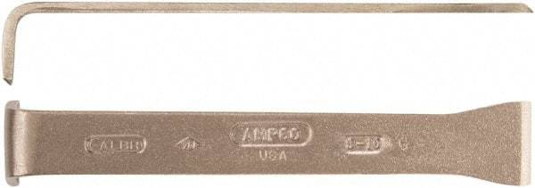 Ampco - Stiff Aluminum Bronze Alloy 2-Edge Scraper - 7/8" Blade Width x 7/8" Blade Length - Benchmark Tooling