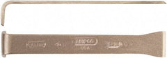 Ampco - Stiff Aluminum Bronze Alloy 2-Edge Scraper - 7/8" Blade Width x 7/8" Blade Length - Benchmark Tooling