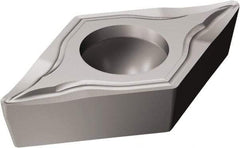 Sandvik Coromant - DCGT32.5 UM Grade 5015 Cermet Turning Insert - Uncoated, 55° Parallelogram, 3/8" Inscr Circle, 5/32" Thick, 0.2mm Corner Radius - Benchmark Tooling