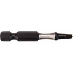 1/4″ Drive Power Square Recess Bit 2″ OAL, 3 Drill Size