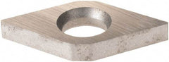 Sandvik Coromant - 3/8, 1/2 & 3/4" Inscribed Circle, Toolholder Shim for Indexables - 171.35 Shim Style, Positive Rake, Left Hand, Neutral, Right Hand Cut - Benchmark Tooling
