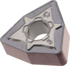 Iscar - WNMG433 M3M Grade IC806 Carbide Turning Insert - TiAlN Finish, 80° Trigon, 1/2" Inscr Circle, 3/16" Thick, 3/64" Corner Radius - Benchmark Tooling
