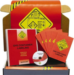 Marcom - GHS Container Labeling, Multimedia Training Kit - 12 Minute Run Time DVD, 1 Course, English - Benchmark Tooling