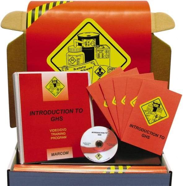 Marcom - Introduction to GHS (The Globally Harmonized System), Multimedia Training Kit - 21 Minute Run Time DVD, 1 Course, English - Benchmark Tooling