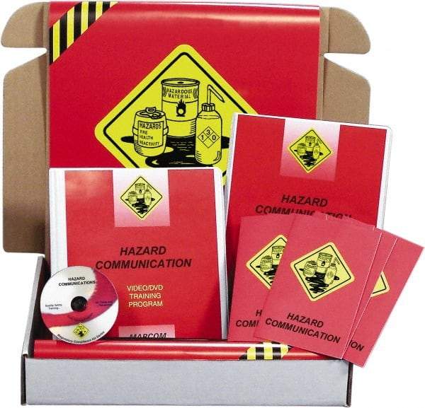 Marcom - Hazard Communication for Industrial Facilities, Multimedia Training Kit - 20 Minute Run Time DVD, 1 Course, English - Benchmark Tooling