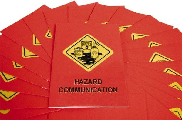 Marcom - Hazard Communication in Industrial Facilities Training Booklet - English, Regulatory Compliance Series - Benchmark Tooling