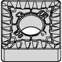 SNMG 433 Double-sided|G WM25CT, 3/64″ Corner Radius, 3/16″ Thick, 1/2″ Inscribed Circle, TiN, Square, Turning Indexable Insert - Benchmark Tooling