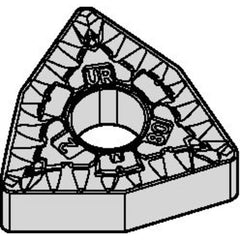 WNMG 433 Double-sided|G WM35CT, 3/64″ Corner Radius, 3/16″ Thick, 1/2″ Inscribed Circle, TiN, Turning Indexable Insert - Benchmark Tooling