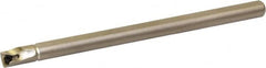 Kyocera - 0.312" Min Bore Diam, 4" OAL, 1/4" Shank Diam, A/S-STLB(P)-AE Indexable Boring Bar - 0.472" Max Bore Depth, TBGT 121.., TBGW 121.., TBMT 121.. Insert, Screw Holding Method - Benchmark Tooling