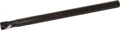 Kyocera - 0.312" Min Bore Diam, 4" OAL, 1/4" Shank Diam, S...STUP (B) Indexable Boring Bar - 1/2" Max Bore Depth, TBGT 121.., TBGW 121.., TBMT 121.. Insert, Screw Holding Method - Benchmark Tooling