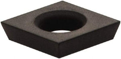 Kennametal - CDHB1206 Grade KCU10 Carbide Turning Insert - AlTiN Finish, 80° Diamond, 5/32" Inscr Circle, 0.04 Thick, 0.002" Corner Radius - Benchmark Tooling