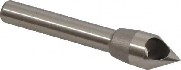 Keo - 3/8" Head Diam, 1/4" Shank Diam, 0 Flute 60° Cobalt Countersink - Benchmark Tooling