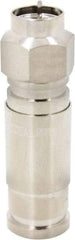 Ideal - Straight, RG11 Compression Coaxial Connector - Compatible with RG11 - Benchmark Tooling