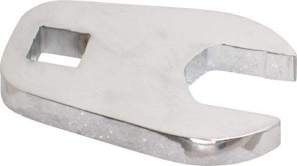 Proto - 22mm 1/2" Drive Full Polish Chrome Open End Crowfoot Wrench - 2.9" OAL - Benchmark Tooling