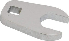 Proto - 25mm 1/2" Drive Full Polish Chrome Open End Crowfoot Wrench - 2.9" OAL - Benchmark Tooling