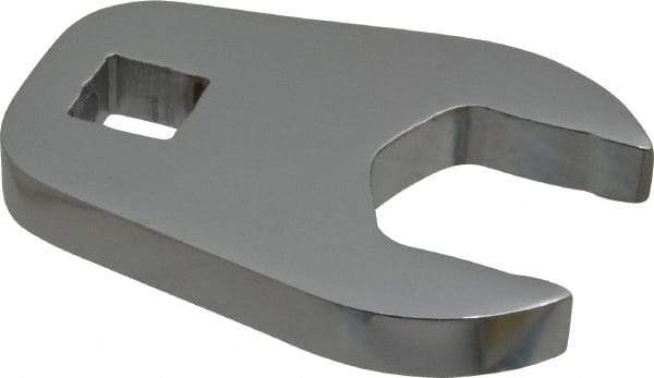 Proto - 27mm 1/2" Drive Full Polish Chrome Open End Crowfoot Wrench - 2.9" OAL - Benchmark Tooling