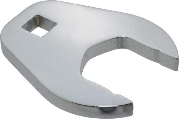 Proto - 36mm 1/2" Drive Full Polish Chrome Open End Crowfoot Wrench - 3.4" OAL - Benchmark Tooling