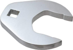 Proto - 41mm 1/2" Drive Full Polish Chrome Open End Crowfoot Wrench - 3-1/2" OAL - Benchmark Tooling