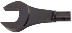 Proto - 30mm Open End Torque Wrench Interchangeable Head - 3,600 In/Lb Max Torque, Use with Proto Torque Wrenches - Benchmark Tooling