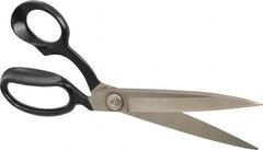 Wiss - 5" LOC, 10-3/8" OAL Bent Upholstery, Carpet, & Fabric Shears - Offset Handle, For Carpet, Composite Materials, Synthetic Fibers - Benchmark Tooling