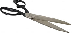 Wiss - 6" LOC, 12-1/2" OAL Bent Upholstery, Carpet, & Fabric Shears - Offset Handle, For Carpet, Composite Materials, Synthetic Fibers - Benchmark Tooling