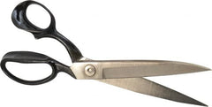 Wiss - 6" LOC, 12-1/2" OAL Inlaid Heavy Duty Shears - Offset Handle, For Composite Materials, Fabrics, Upholstery - Benchmark Tooling