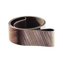 3M - 2" Wide x 132" OAL, A6 Grit, Aluminum Oxide Abrasive Belt - Aluminum Oxide, Coated, Cloth Backing, Wet, Series 307EA - Benchmark Tooling