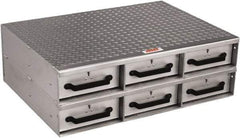 Jobox - 36" Wide x 12" High x 26" Deep Utility Chest - Fits Van Floor or Truck Bed - Benchmark Tooling