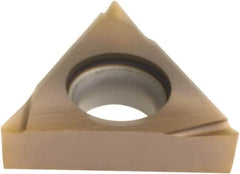 Sumitomo - TBGT521 FY Grade AC530U Carbide Turning Insert - TiAlN/AlCrN Finish, 60° Triangle, 5/32" Inscr Circle, 1/16" Thick, 1/64" Corner Radius - Benchmark Tooling
