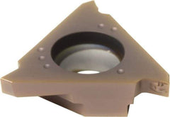 Sumitomo - 40062TGA BF Grade AC530U, 3/16" Cutting Width Carbide Grooving Insert - 0.154" Max Depth of Cut, Right Hand, 0.0079" Corner Radius, TiAlN/AlCrN Finish - Benchmark Tooling