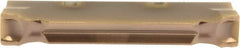 Sumitomo - 6250GCMN GL Grade AC830P, 1/4" Cutting Width Carbide Grooving Insert - 1" Max Depth of Cut, Neutral, 0.2mm Corner Radius - Benchmark Tooling