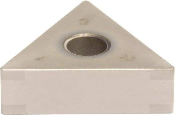 Sumitomo - 6NC-TNGA331 Grade BNC300 PCBN Turning Insert - TiN Finish, 60° Triangle, 3/8" Inscr Circle, 3/16" Thick, 1/64" Corner Radius - Benchmark Tooling