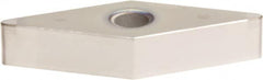 Sumitomo - 2NC-VNGA332 Grade BNC200 PCBN Turning Insert - TiN Finish, 35° Diamond, 3/8" Inscr Circle, 3/16" Thick, 1/32" Corner Radius - Benchmark Tooling