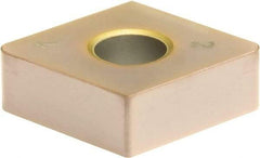 Sumitomo - 2NC-CNGA433 Grade BNC100 PCBN Turning Insert - TiCN Finish, 80° Diamond, 1/2" Inscr Circle, 3/16" Thick, 3/64" Corner Radius - Benchmark Tooling